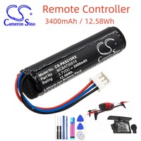 Cameron Sino 3400mAh Battery for Parrot Bebop 2 Skycontroller 2 P2, please check with your original battery first, this is 3.7V