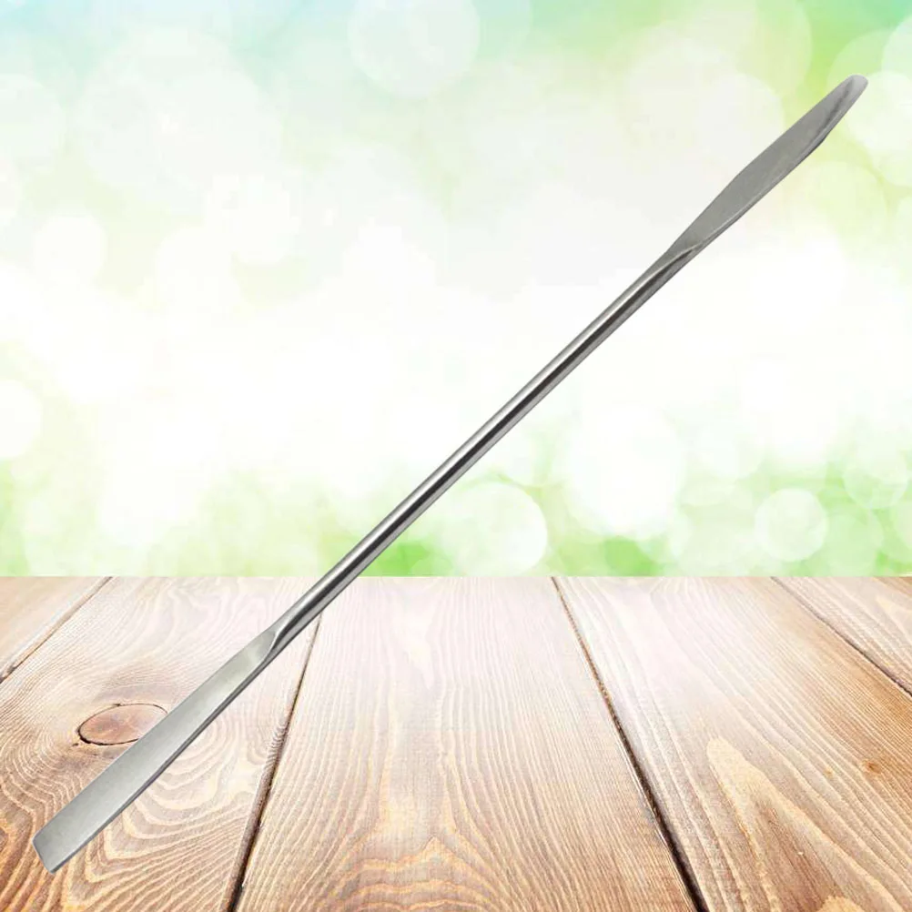 ステンレス鋼のメイクアップスティックファンデーション口紅顔料パレットプロフェッショナル使用メイクアップスパチュラツール