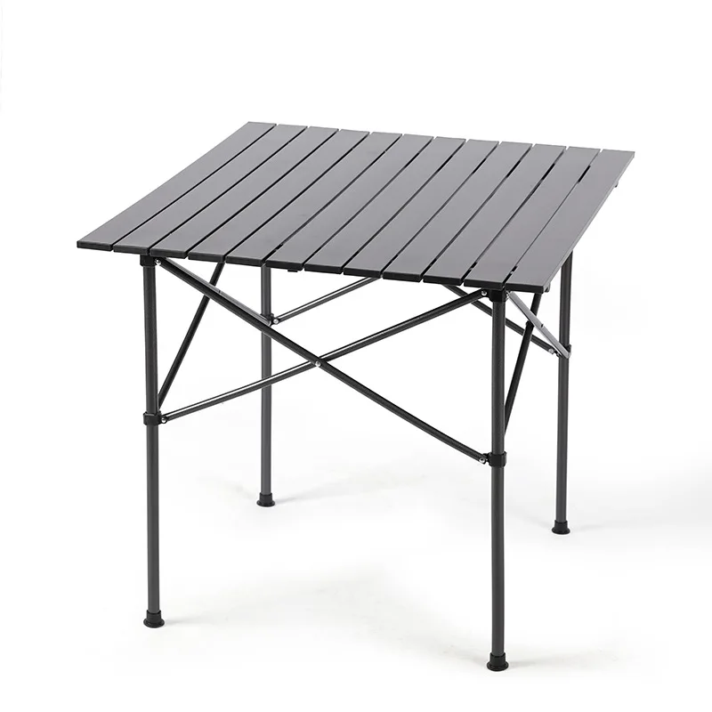 

high quality portable square aluminum outdoor dining mesas Portable foldable table picnic bbq camping folding table