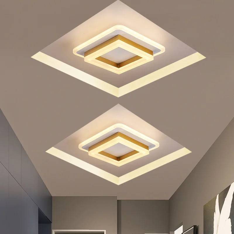 Modern And Minimalist LED Corridor Lights Aisle Lights Living Room Channel Spotlights Nordic Entry Balcony Ceiling Lights