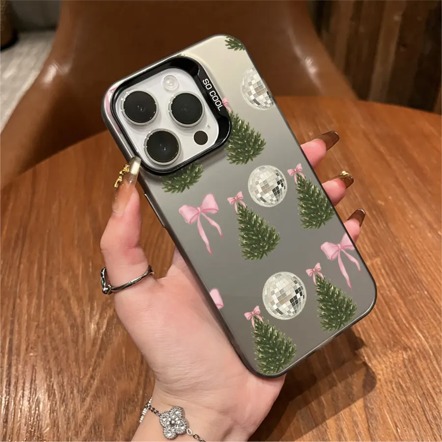 크리스마스 트리 리본 아이폰 17에서 11 프로 맥스 플러스용