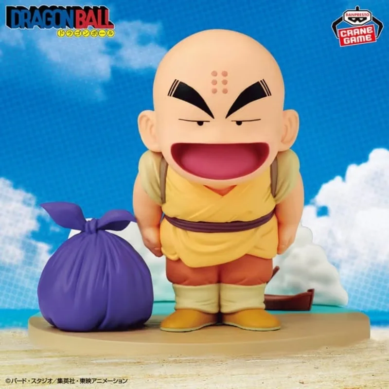 

Pre-sale Original BANDAI Banpresto Dragon Ball Anime Figure History Box Kuririn 10cm Action Figure Model Ornament Collection