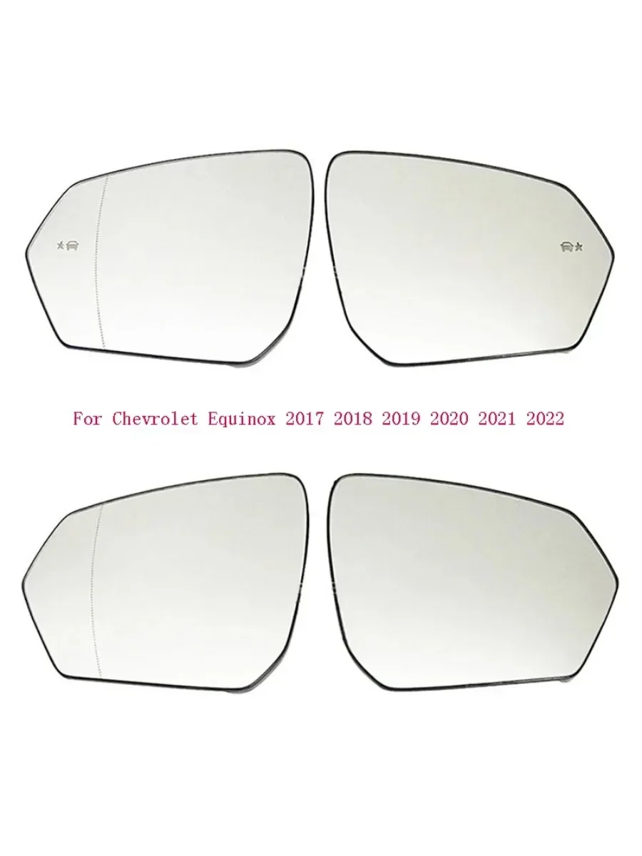 

Auto Heated Blind Spot Warning Wing Rear Mirror Glass For Chevrolet Equinox 2017 2018 2019 2020 2021 2022