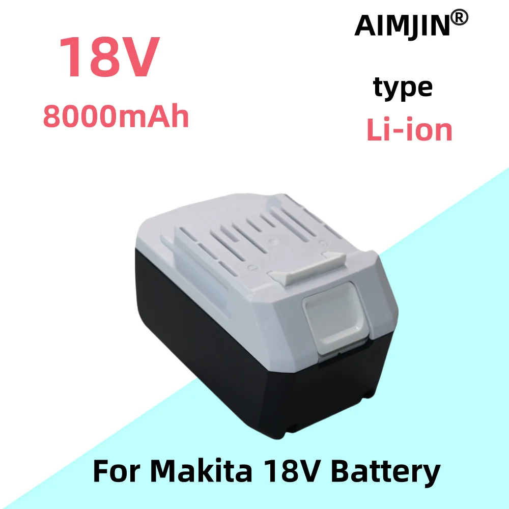 

18V 8000mAh lithium-ion replaceable battery, suitable for Makita cordless drilling rig BL1813G BL1811G BL1815G BL1820G