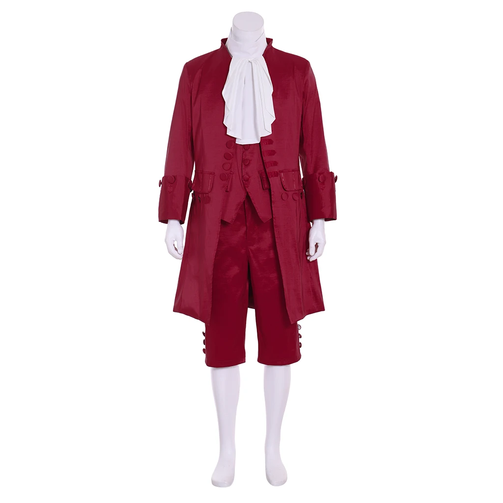 

Antoinette Cosplay King Party Suit Noble Duke Red Costume British Prince Costume Medieval Mens Costume Gentleman Suit