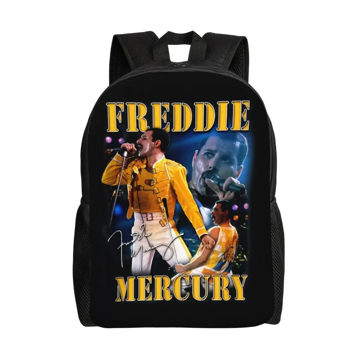 

Рюкзаки Freddie Mercury на заказ с 3D принтом для девочек и мальчиков, школьные дорожные сумки для колледжа, мужские и женские сумки для книг, подходят для 15-дюймового ноутбука