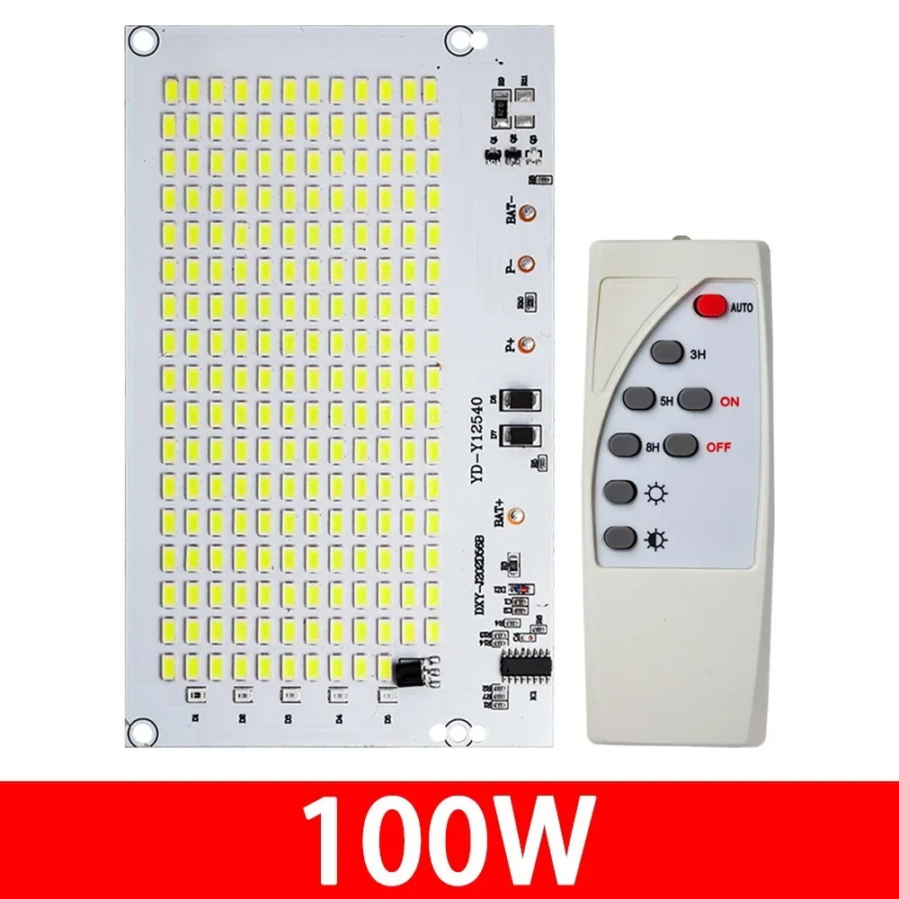 1 قطعة 25/40/60/100/250 واط LED ضوء الشمس مجلس SMD5730 الضوء الأبيض مصدر الضوء لوحة مع جهاز التحكم عن بعد سطوع عالية