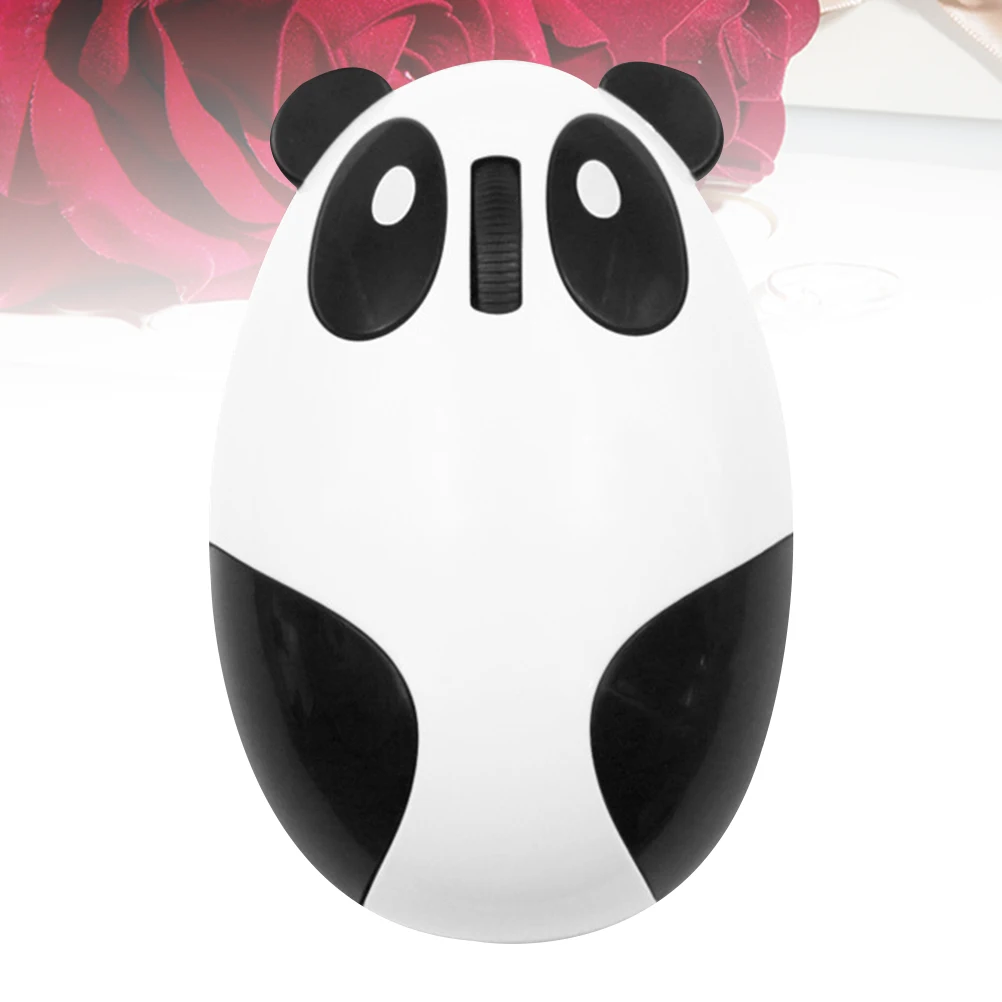 

1 шт. перезаряжаемая беспроводная мышь с пандой, тихие кнопки, долговечный прочный контроллер ПК, перезаряжаемая мышь