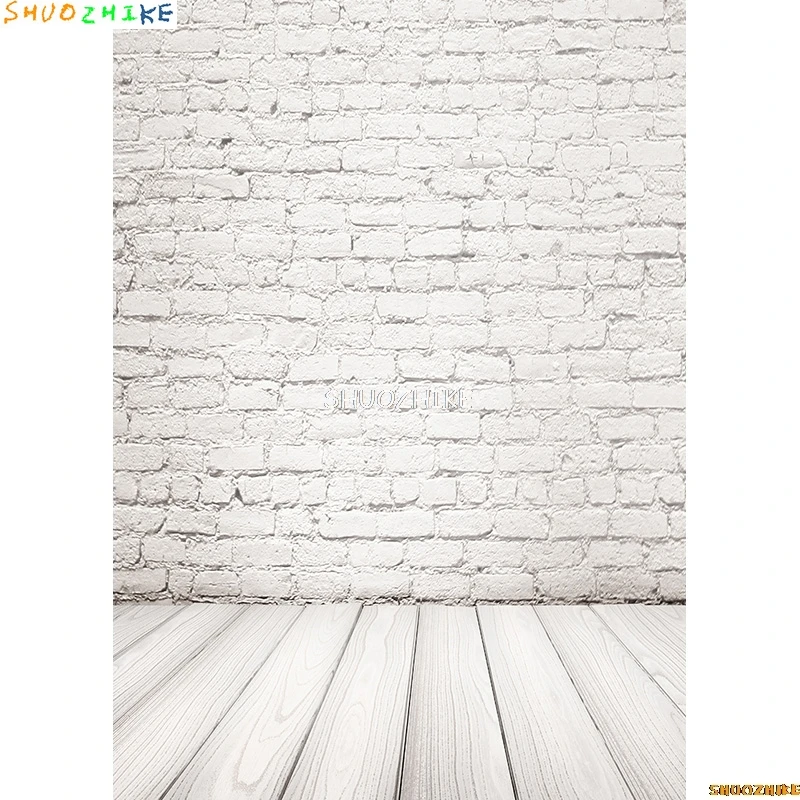 SHUOZHIKE الفن النسيج خلفيات للتصوير الفوتوغرافي الدعائم زهرة المشهد أرضية خشبية استوديو الصور خلفية ZLDT-14
