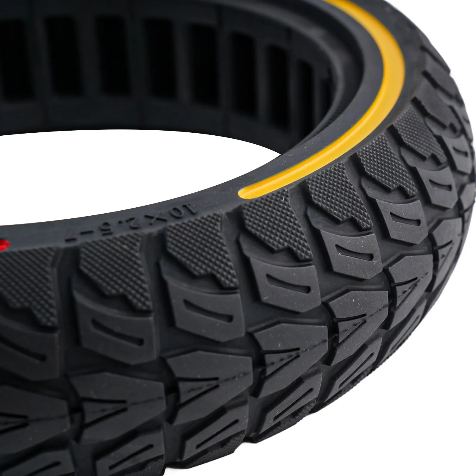 1pc Solid Tyre 10 Inch 10x2.50-7 Color Solid Tyre Replacement For-Xiaomi 4/4Pro Electric Scooter Rubber Tires Accessories