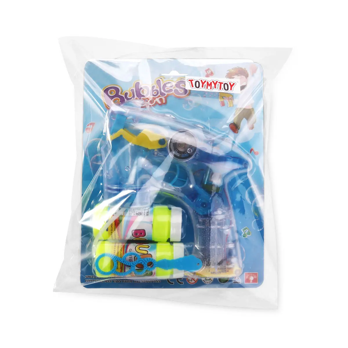 2er-Pack elektrische Blasen-LED-Up-Blasengebläse, Musik-Sound, Partygeschenke für Kinder, Blau, Gelb