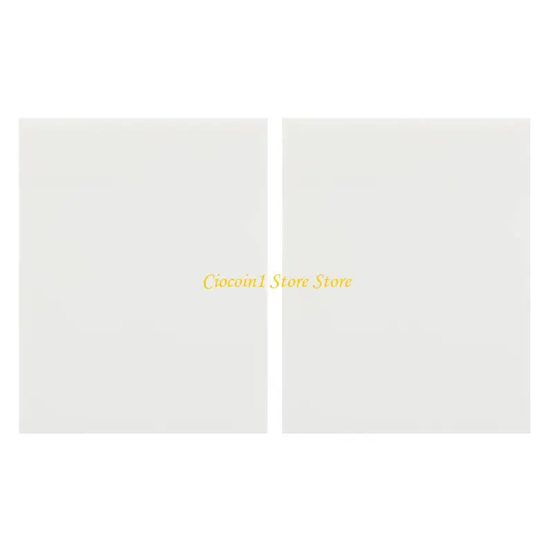 A3PC 2 Pz/set Trasparente Sticky Note Trasparente Note Pad Impermeabile Sticky Note Scrivibile Memo Pad Scuola Forniture Per