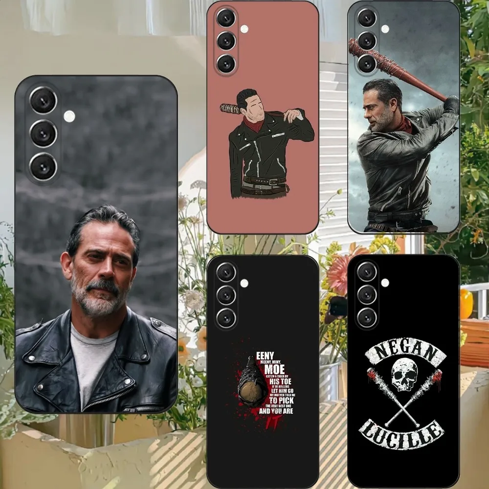 The W-Walking Dead Negan  Phone Case For Samsung S21,S22 Ultra,S20,S30 plus,S22 plus,S23,S30 ultra 5G Silicone Cover