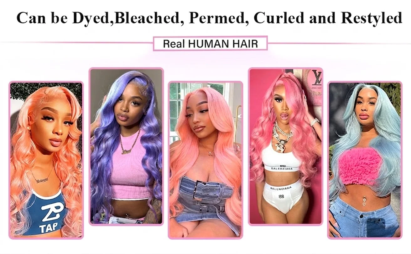 Transparent Lace Front Wig 613 Blonde Body Wave13x4 13x6 360 Lace Frontal Wigs 180 200 220 Density Brazilian Human Hair Wig Pre Plucked Brazilian Remy Hair Wigs