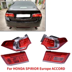 Kamshing 4PCS Rear Headlight LED Tail Light Lamp Taillight Assembly For HONDA SPIRIOR Europe ACCORD Types CU2 CU1 34150-TP5-H51