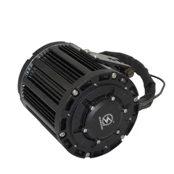 Motor DC Hub 138 4KW 72V 100KPH Mid Drive Motor para Motocicleta Elétrica