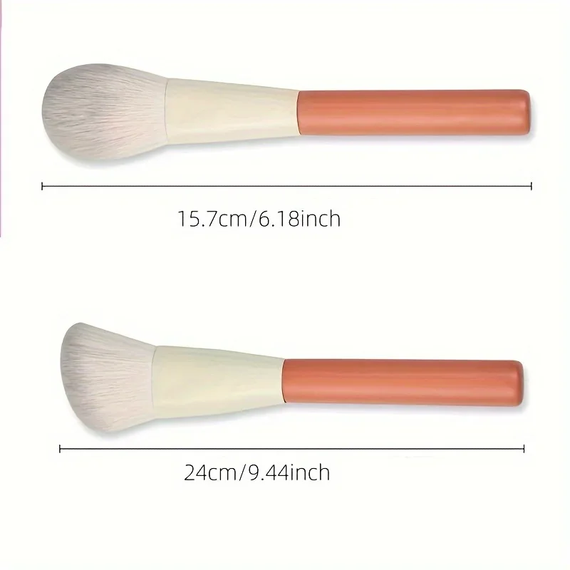 부드러운 강모 메이크업 도구 12Pcs 메이크업 브러쉬 세트, 루스 파우더 풀 세트, 아이섀도 브러쉬, 파운데이션, 컨실러 브러쉬,