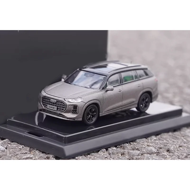 Modelo de Coche A5L Q6 de Aleación a Escala 1:64, Producto Terminado, Juguete de Simulación, Colección, Regalo, Exhibición Estática