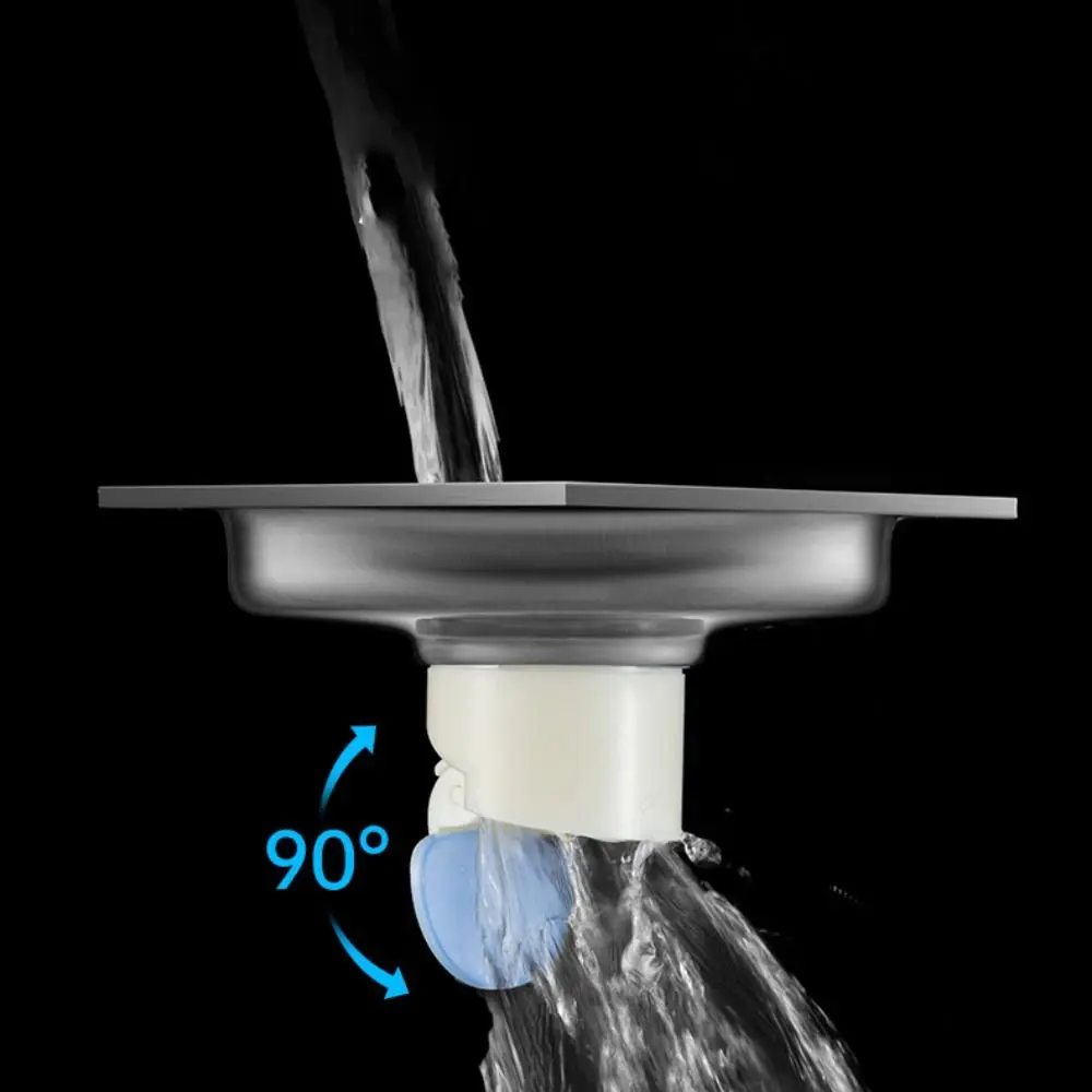 

Канализационный слив для пола из нержавеющей стали, защита от насекомых, сливной фильтр против запаха, канализационный дезодорант, предотвращающий дезодорант, ловушка для волос, туалет