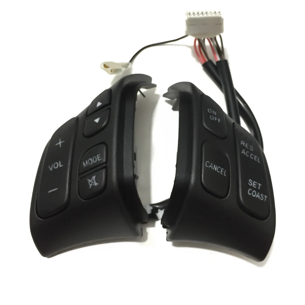 Multimedia Audio Volume Control Switch Steering Wheel Cruise Button for Mazda 3 Mazda 5 Mazda 6 GG G22C-66-4M0A GJ6A-66-4M0A