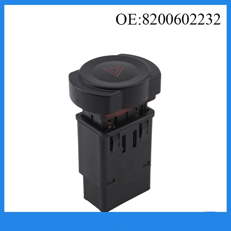 

8200602232 для Renault Aprio для Dacia Duster Sandero, автомобильная аварийная сигнализация об опасности, вспышка, однокнопочный переключатель