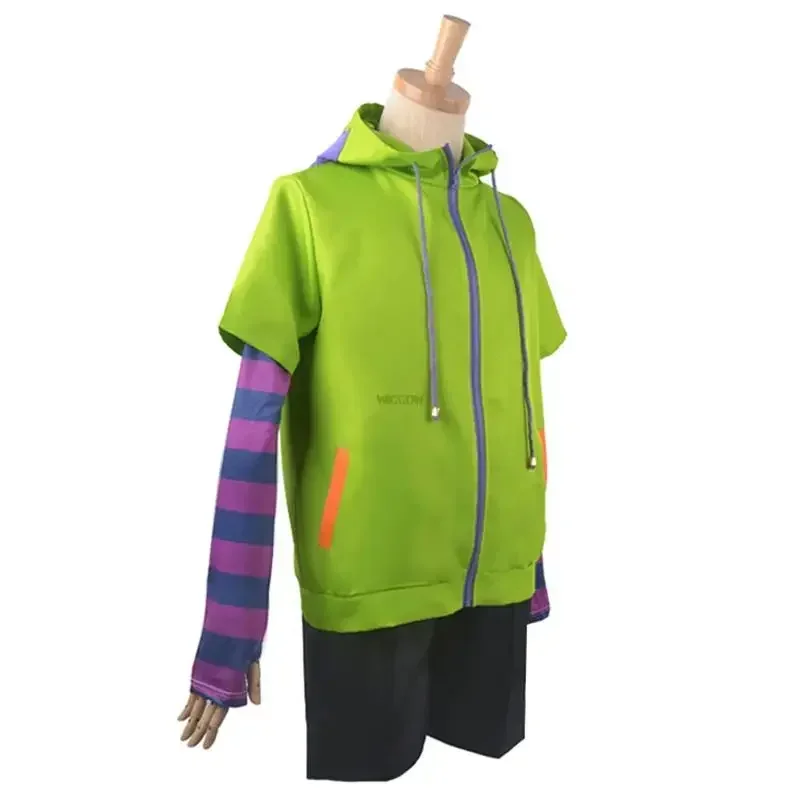 SN88 Anime Chinen Miya disfraz de Cosplay SK8 The Infinity uniforme de Cosplay traje deportivo con capucha guantes de cola peluca fiesta de Halloween * # 2