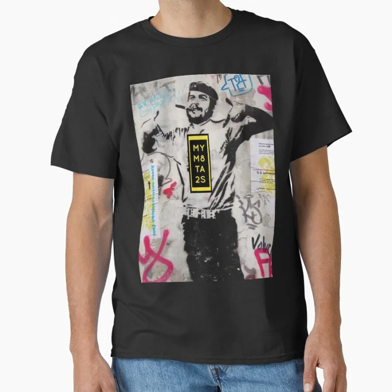 

Mym8’s Che Guevara Revolution Retro Freedom Fighter Cuba Socialist symbol vintage T-shirt large size Tops S-6xl
