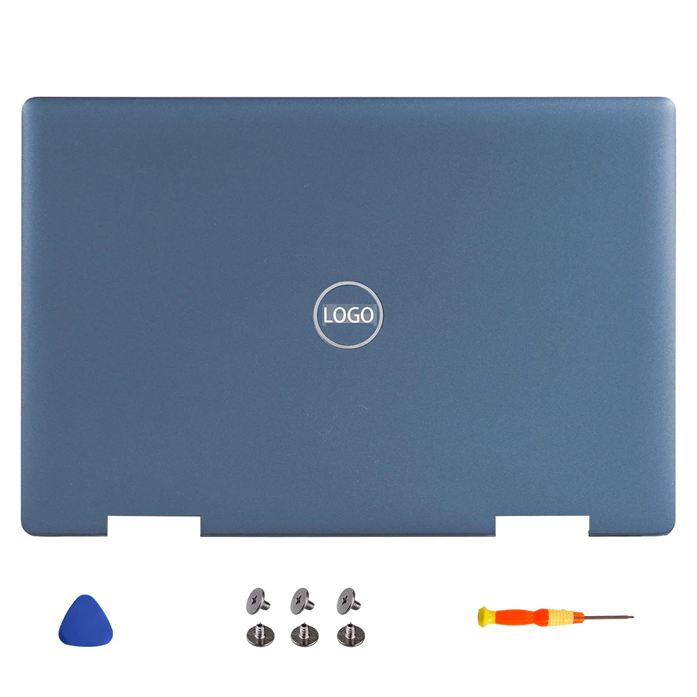 Imagem -03 - Tampa Traseira do Portátil para Dell Inspiron a Case Azul e Prata 0fj6rr Notebook 5581 5582 5482 0fj6rr Novo