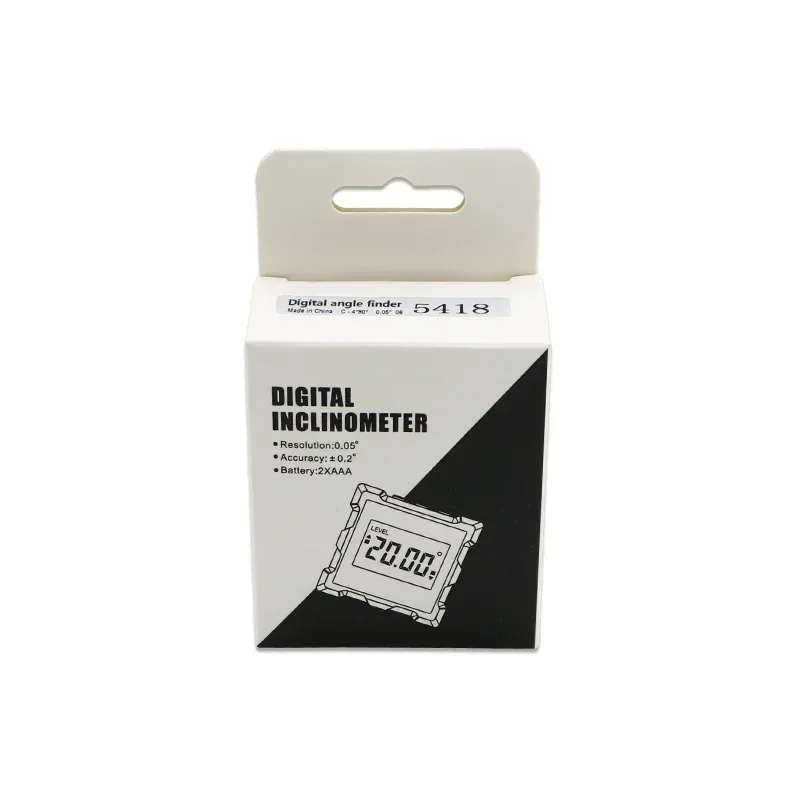 SHAHE Digital Angle Gauge Level Box Angle Finder طاولة منقلة رقمية مع قاعدة مغناطيسية بأربعة جوانب