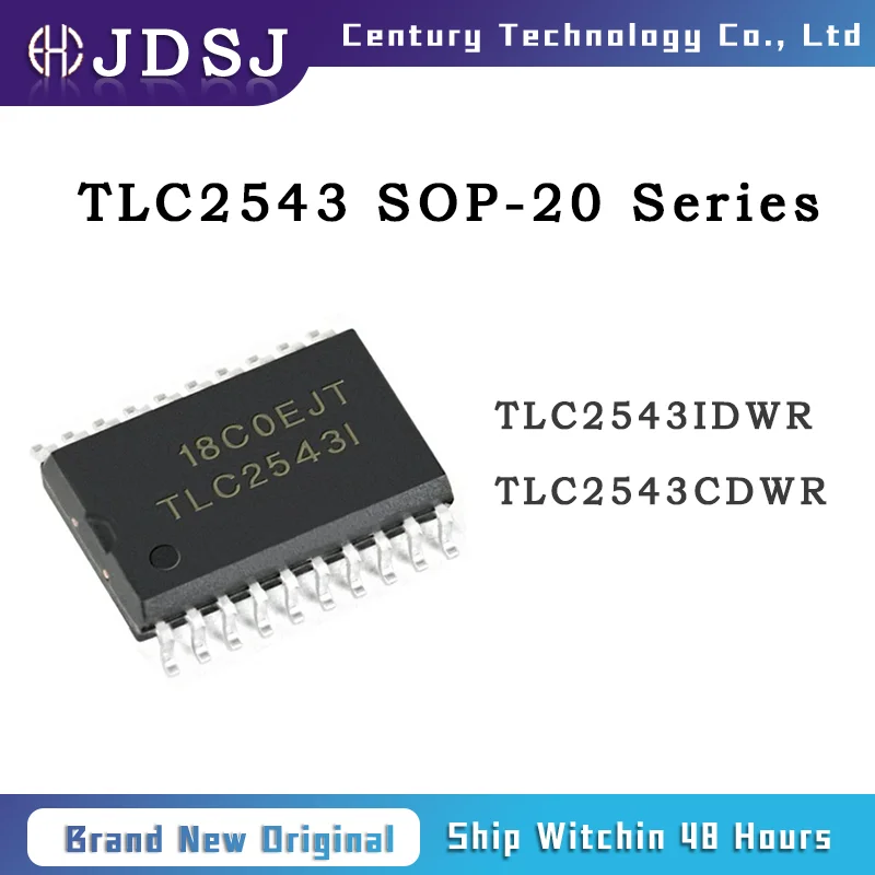 

1PCS/5PCS/10PCS TLC2543IDWR TLC2543CDWR IC ADC 12BIT SAR 20SOIC Brand New Original Chip