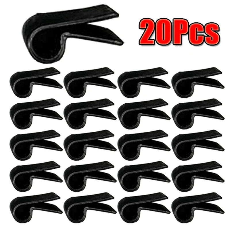 Clips de fixation pour faisceau de câbles de tableau de bord automobile, 20 pièces, clips de gestion des câbles pour garnitures intérieures de voiture, pour modifications intérieures