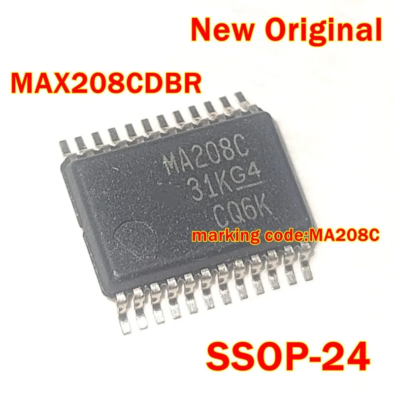 

1Pcs to 100Pcs Max208Cdbr Ssop-24 New Original Marking Code:Ma208C Rs-232 Line Driver/Receiver