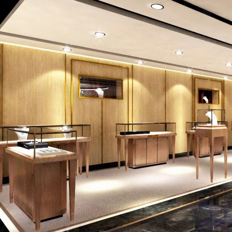 

Customize.Guangzhou Customized Design Jewellery Showcase Cabinet Elegant and Unique Display Prestigious Collections