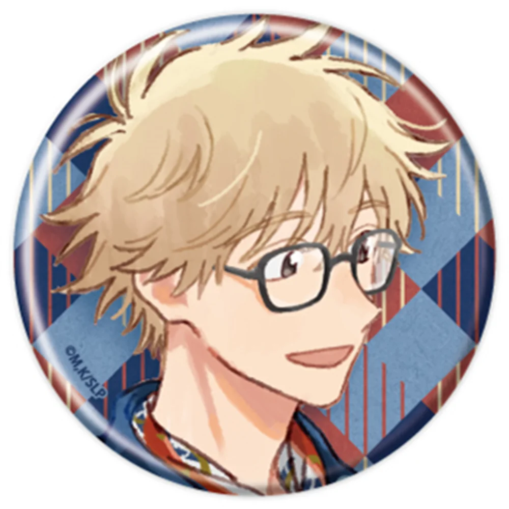 58mm Anime Skip To And Loafer Cosplay COSTUME Crachá Pin SPTE Broche de folha de flandres ﻿   Adereço Gilf