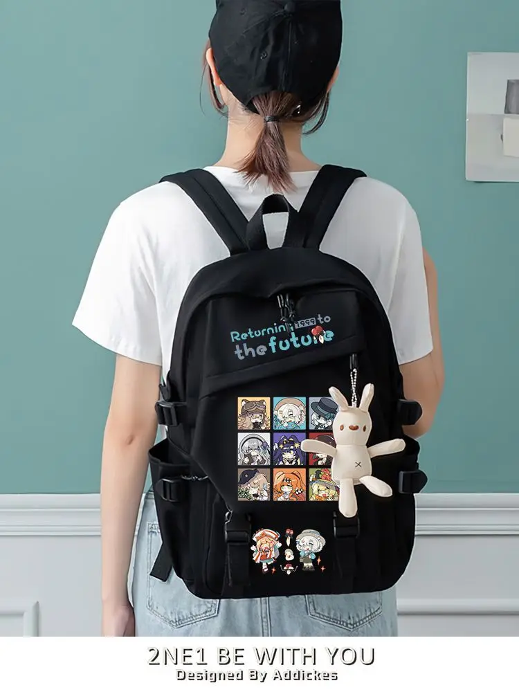 Back To The Future 1999 Game Merchandise Backpack For Female Students Cute Cartoon East Of Berlin Vertin
