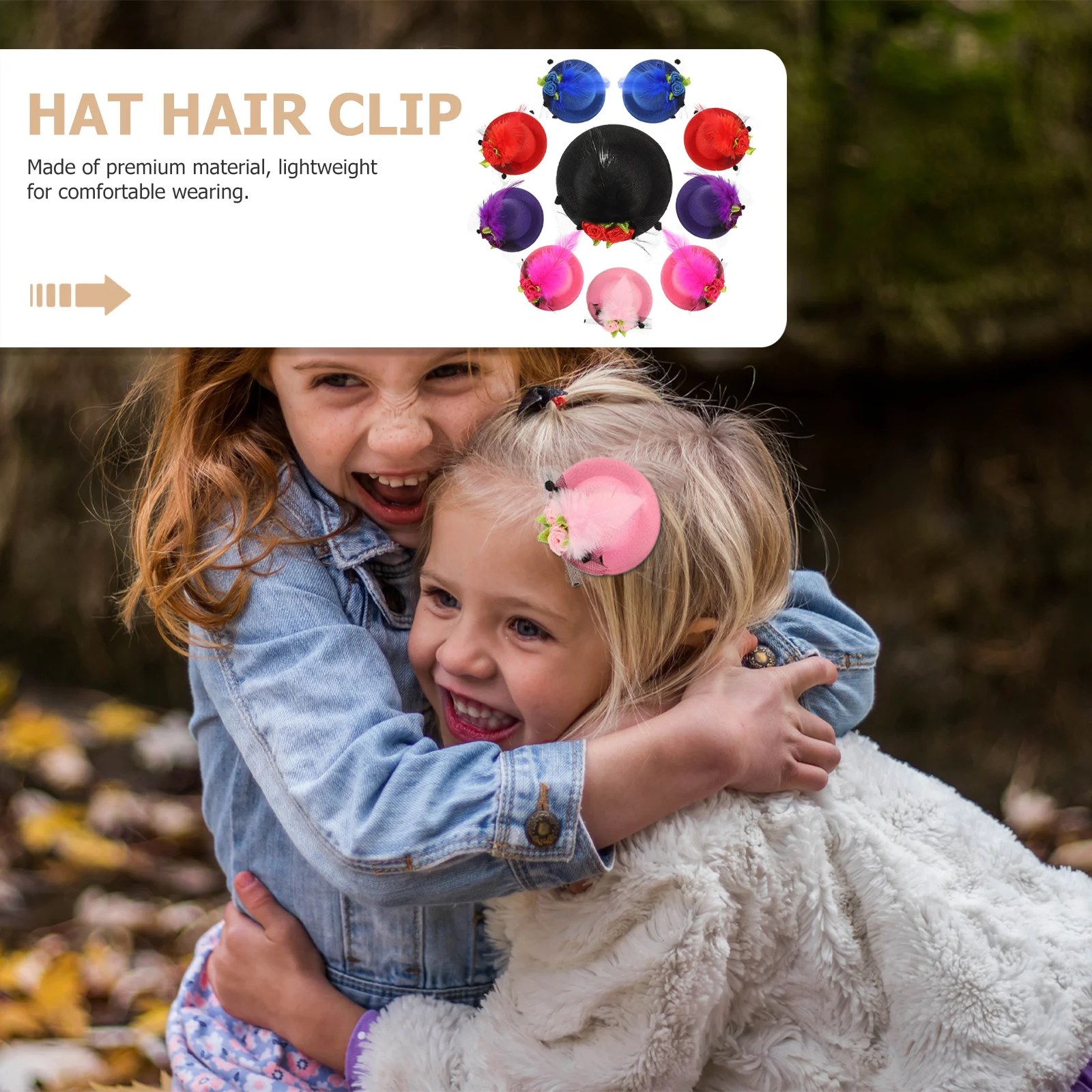 

12pcs Clip Premium Lightweight Hat Hairpins For Party Prom Bridal Headdress Girl Hair Pin Bobby Decorative Hair