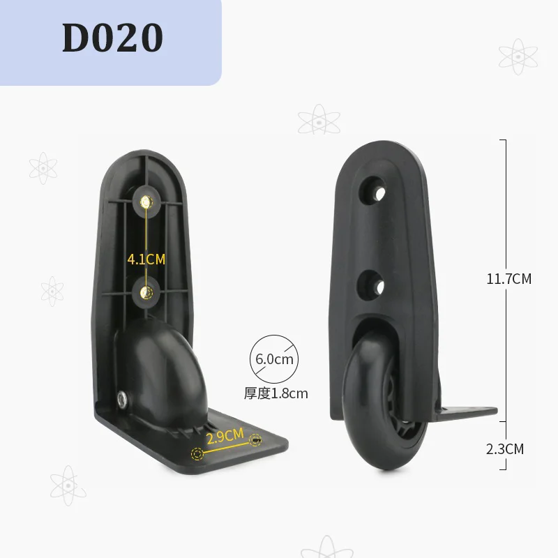 For Directional Wheels  Super Strong Load-bearing Universal Wheels Load Capacity 300 jin Anti-falling Large Suitcase Accessories