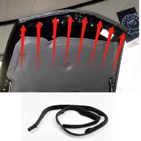 Car Front Engine Hood Sealing Strip Weatherstrip Rubber Seal For Honda Accord 8th 2008 2009 2010 2011 2012 74148-TA0-A00