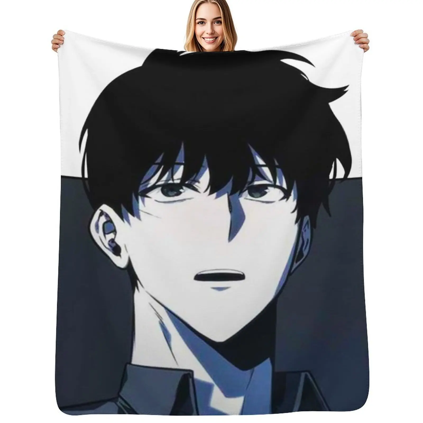 

Omniscient Reader's Viewpoint | Kim Dokja Throw Blanket funny gift warm winter Personalized Gift Thin Blankets