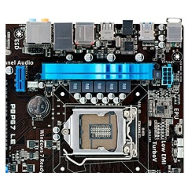 For Intel Used P67 P8P67 LE motherboard original  LGA 1155 DDR3 32GB USB2.0 SATA2 Desktop Mainboard