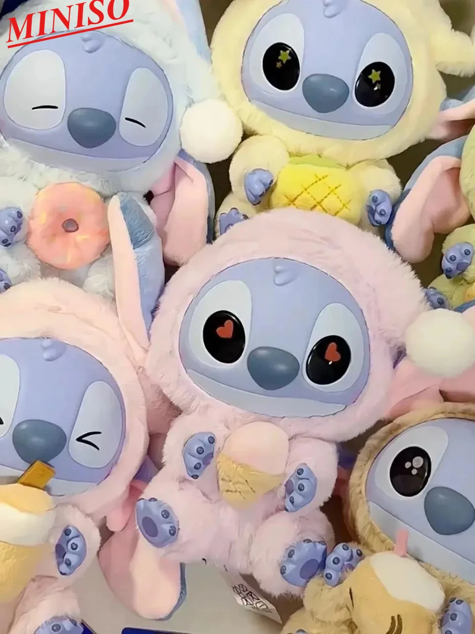 جديد غرزة أكل شيء قبل النوم سلسلة صندوق أعمى أفخم الدمى قلادة لطيف دمية حلية صندوق غامض مفاجأة اللعب الهدايا