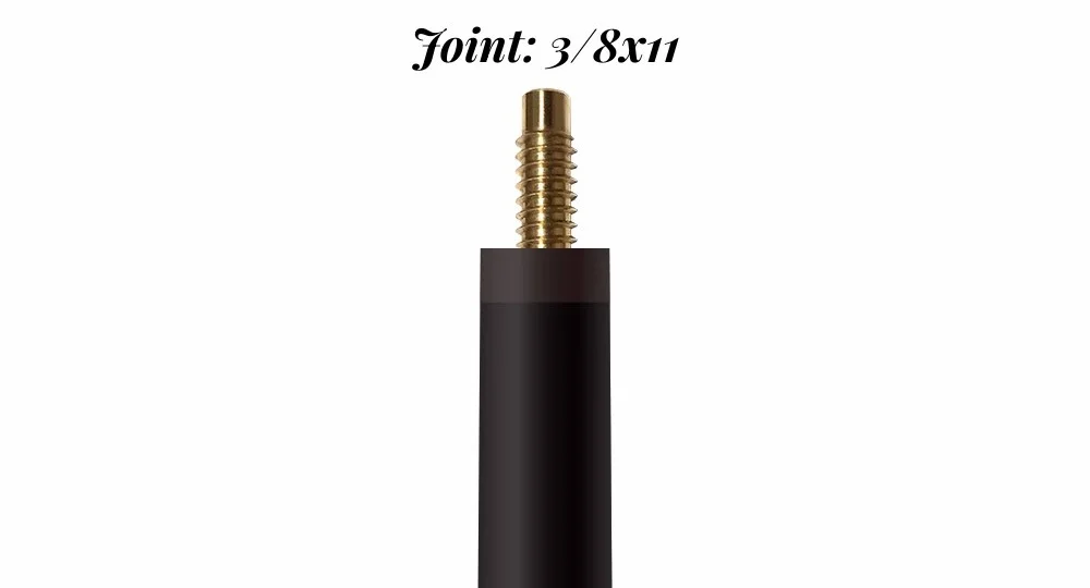 David Loman PROII Billiard Pool Shaft 29 Inch Carbon Fiber 11.8
