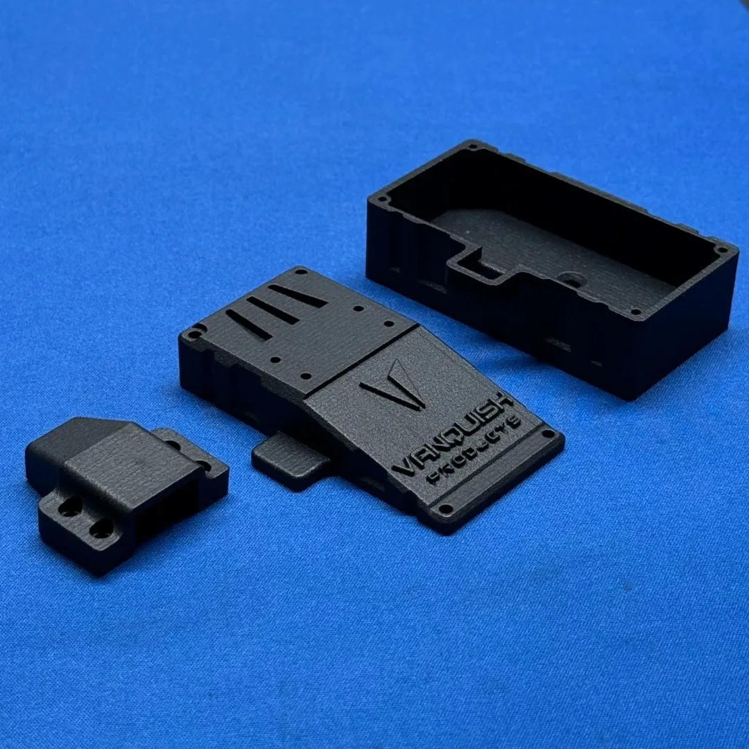 For VP VS4‑10 Phoenix 1/10 RC Off‑Road Vehicle Receiver Box Custom Model Number Decorative Styling Upgrade Hobby Accessories