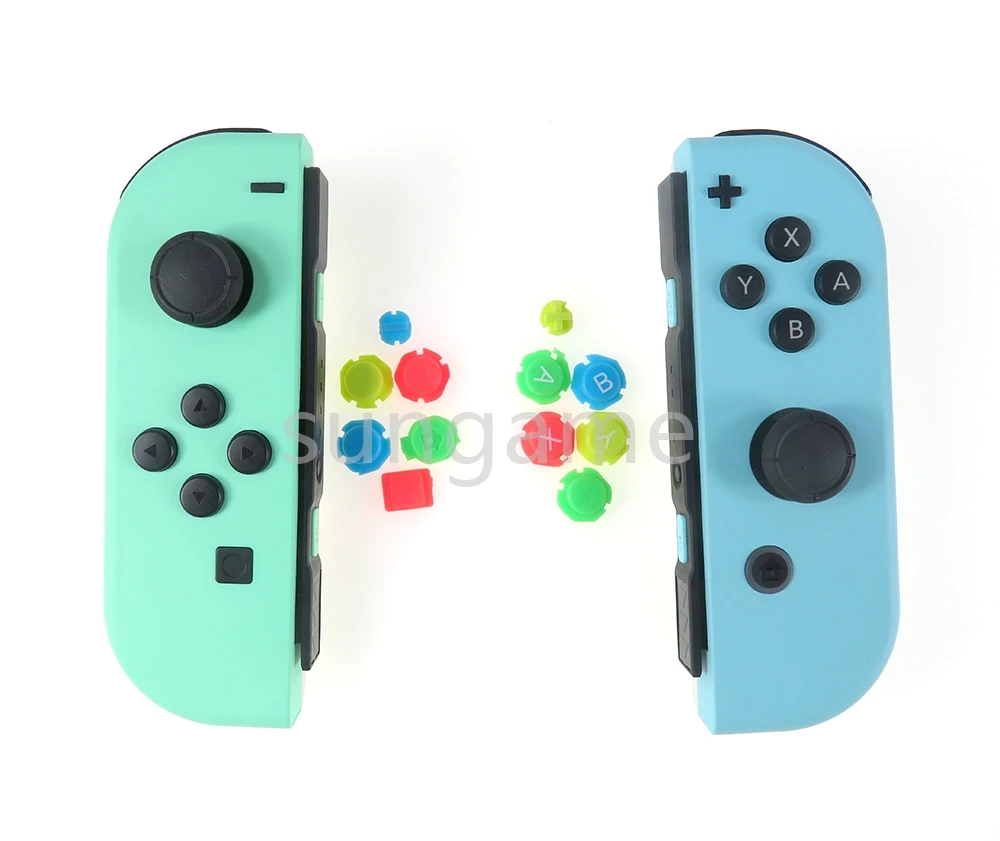 1set ABXY Direction Keys Buttons Replacement for Nintend Switch Joy-Con Left Right Controller Joystick Thumbstick Analog