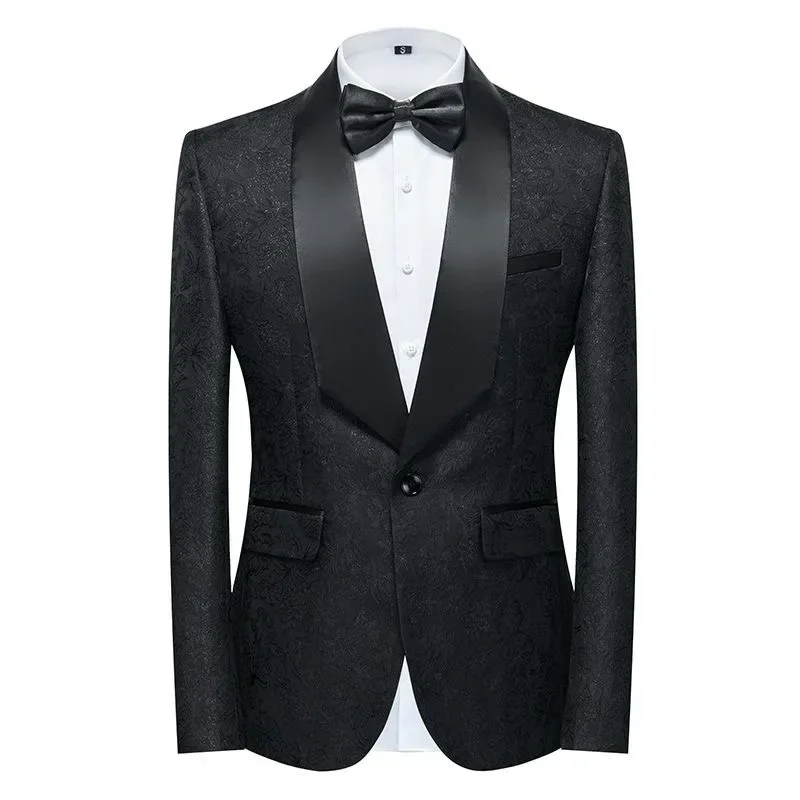 Traje informal de negocios para padrinos de boda, chaqueta, ropa de DJ, traje de estudio