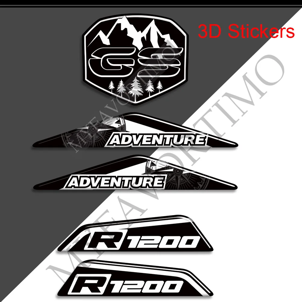 accessories Motorcycle Stickers For BMW R1200GS R 1200 GS LC ADV Adventure Front Beak Fairing Extension Wheel Extender Cover GSA