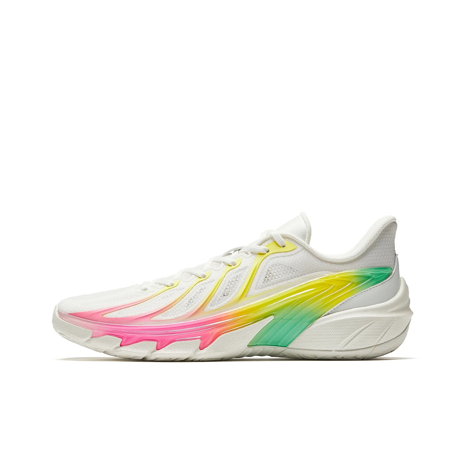 Anta Low top Basketball Shoes Men's Papyrus White 912631603-2