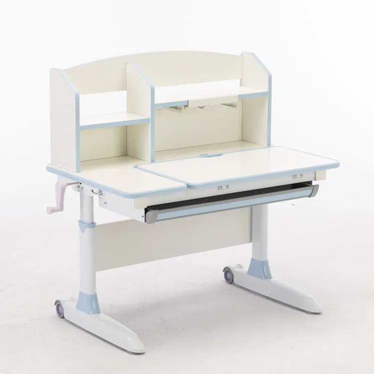 Kinderstudietafel voor thuisgebruik Houdingscorrectie Multifunctioneel hefleerbureau met lade Studiestoel