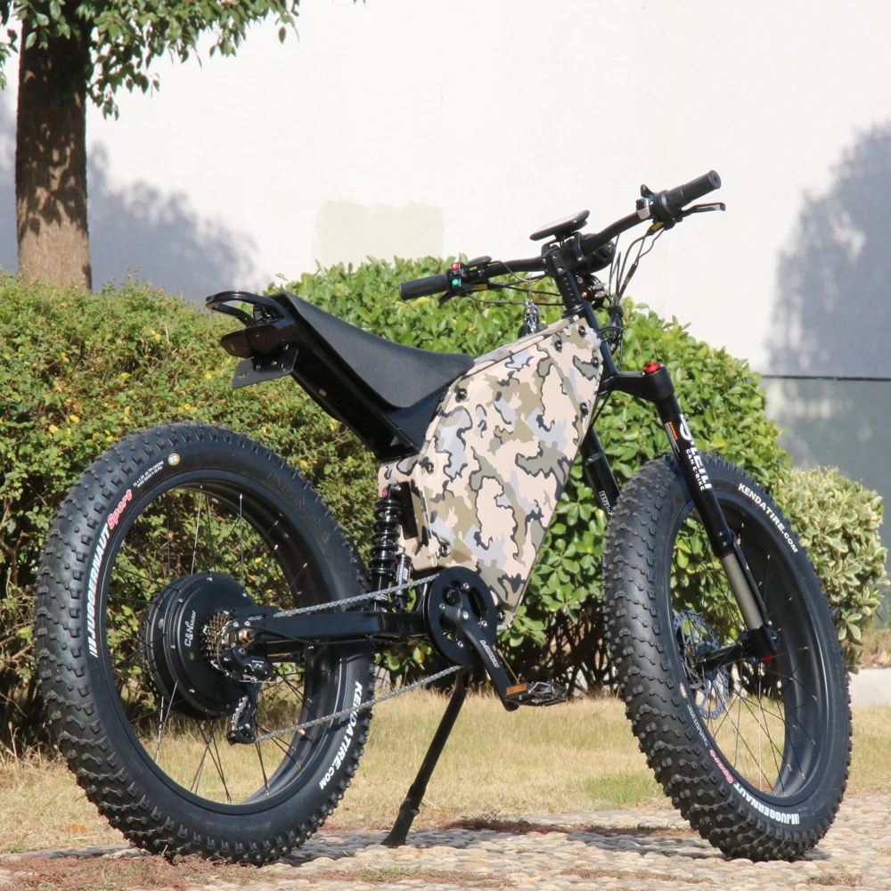 Sur-ron China Beach Cruiser 84v 5000w Electric Bicycle 26 Inch Electric Fat Bike