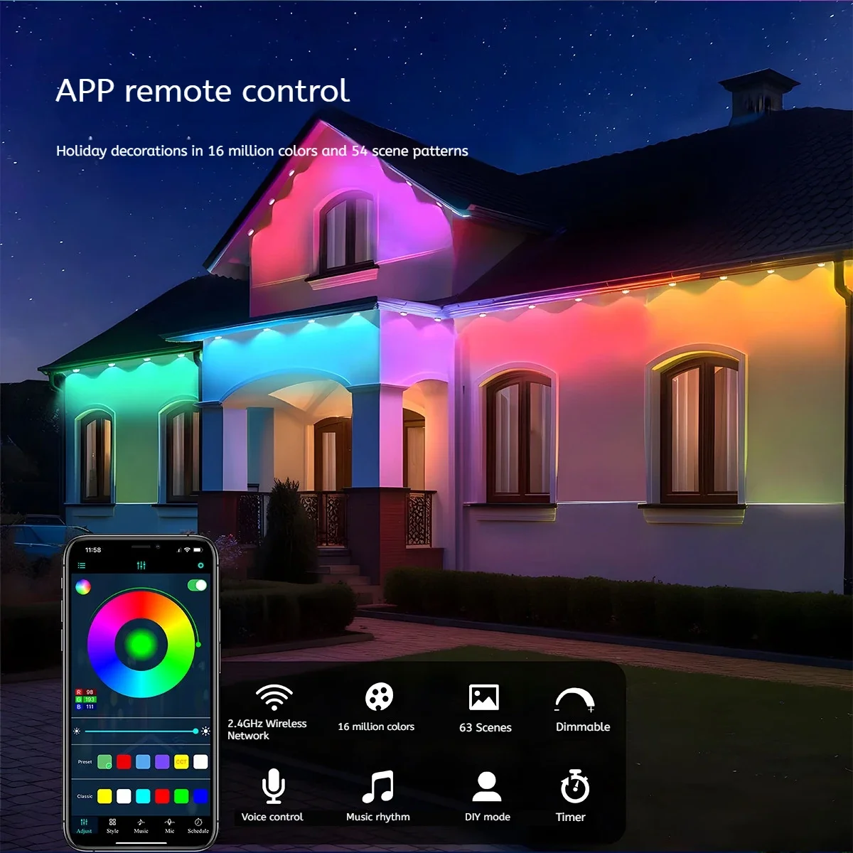 Décorations de Noël, décorations de vacances